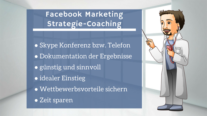 Angebot: Facebook Marketing Strategie Coaching 