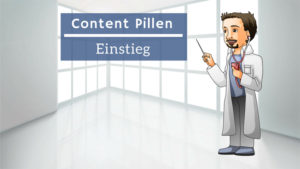 Socialmedia Doktors Content Pillen - Einstieg