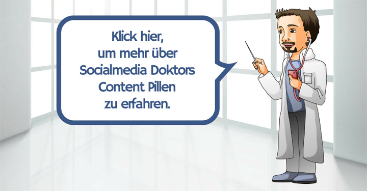 Socialmedia Doktors Content Pillen