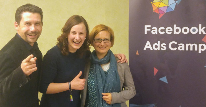 fbadscamp mit Sebastian Riehle Socialmedia Doktor, Katrin Hill, Claire Oberwinter uvm.